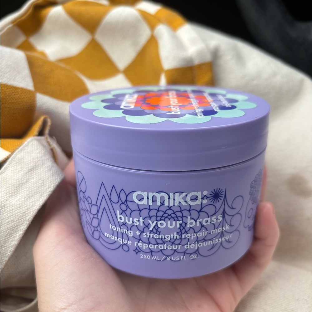 Amika Bust Your Brass Hair Mask - Lavender